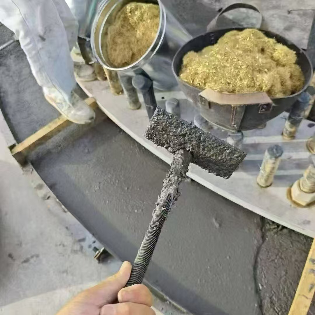 连州C120钢纤维高强无收灌浆料 轧机压缩机汽轮机发电机锻压设备底座灌浆材料